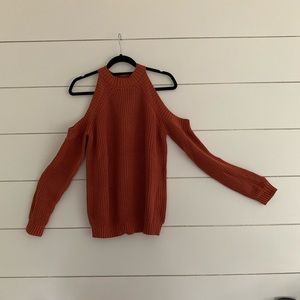 NEW cold shoulder sweater